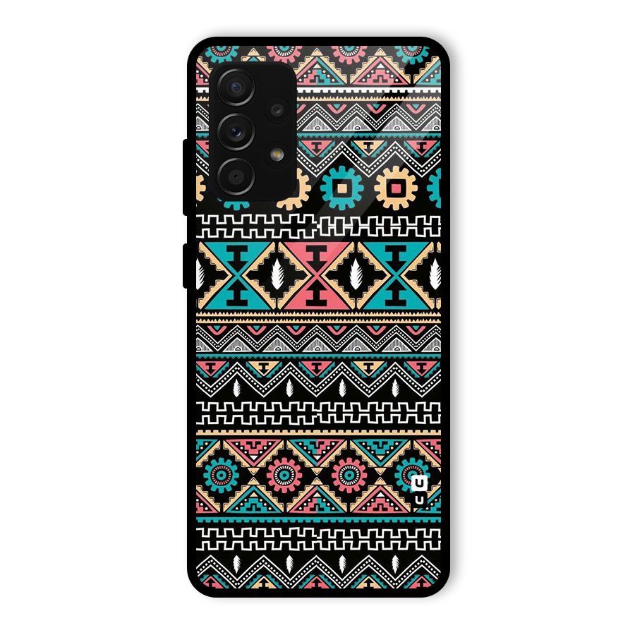 Aztec Beautiful Creativity Glass Back Case for Galaxy A53 5G
