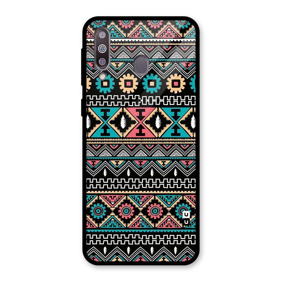 Aztec Beautiful Creativity Glass Back Case for Galaxy M30