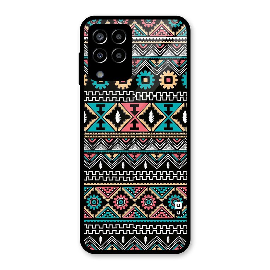 Aztec Beautiful Creativity Glass Back Case for Galaxy M33