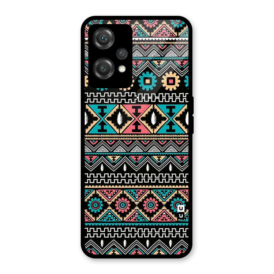 Aztec Beautiful Creativity Glass Back Case for OnePlus Nord CE 2 Lite 5G