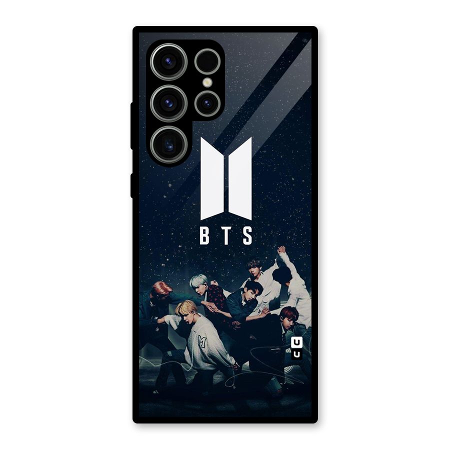BTS Army All Glass Back Case for Galaxy S23 Ultra