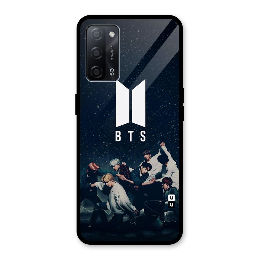 BTS Army All Glass Back Case for Oppo A53s 5G