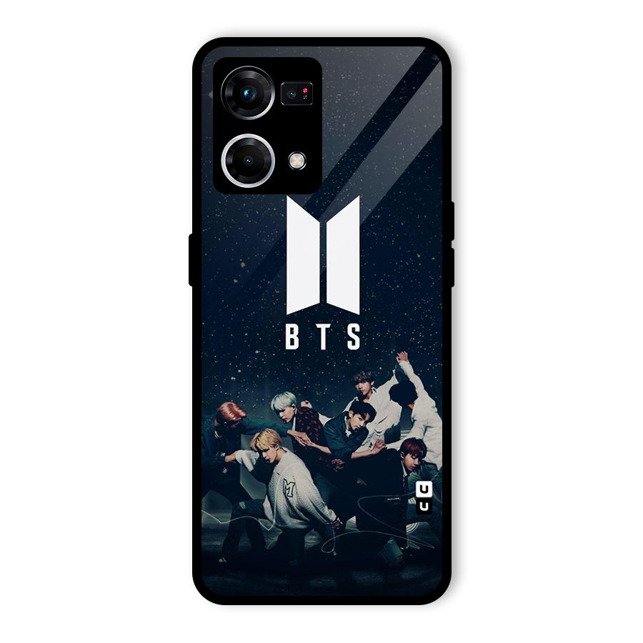 BTS Army All Glass Back Case for Oppo F21 Pro 5G