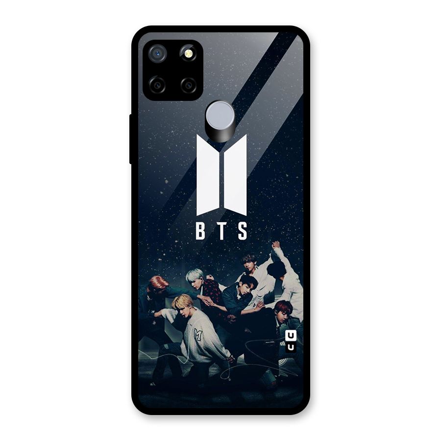 BTS Army All Glass Back Case for Realme Narzo 20