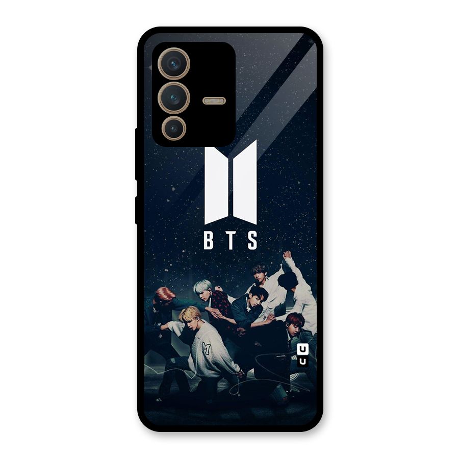BTS Army All Glass Back Case for Vivo V23 5G