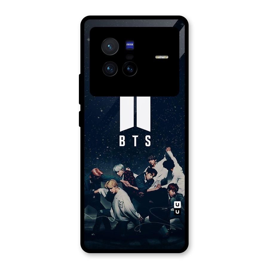 BTS Army All Glass Back Case for Vivo X80