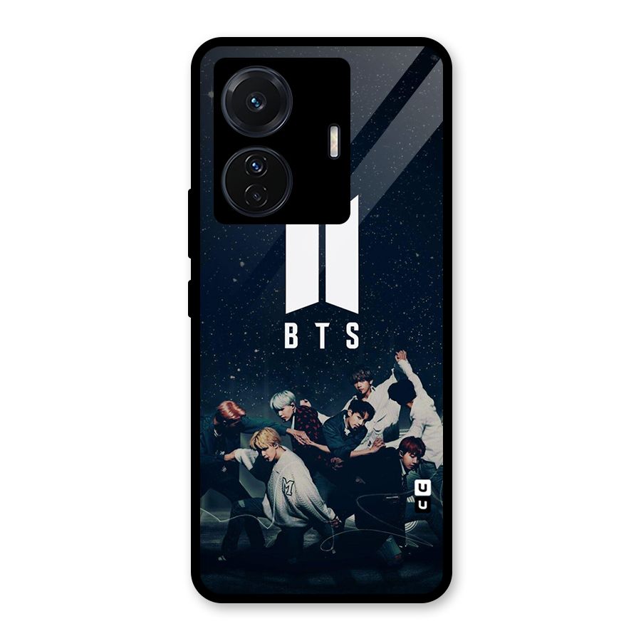 BTS Army All Glass Back Case for Vivo iQOO Z6 Pro
