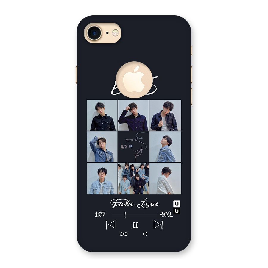 BTS Fake Love Back Case for iPhone 7 Logo Cut