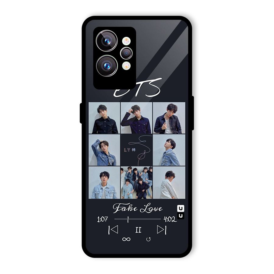 BTS Fake Love Glass Back Case for Realme GT2 Pro
