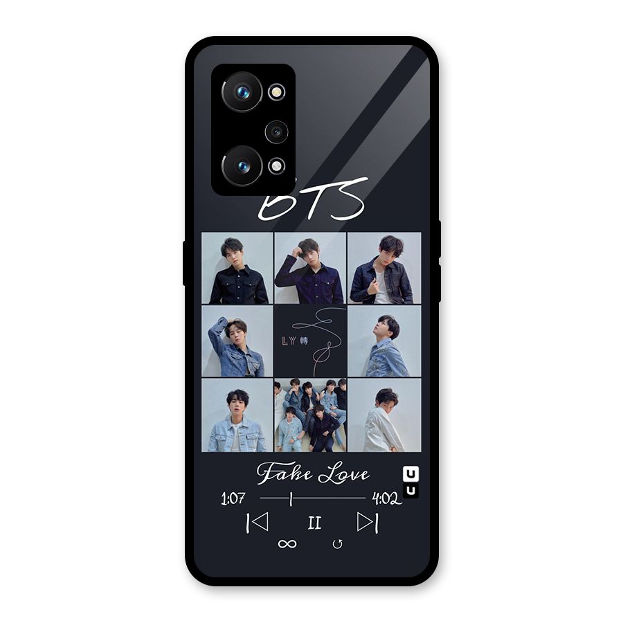 BTS Fake Love Glass Back Case for Realme GT Neo 3T