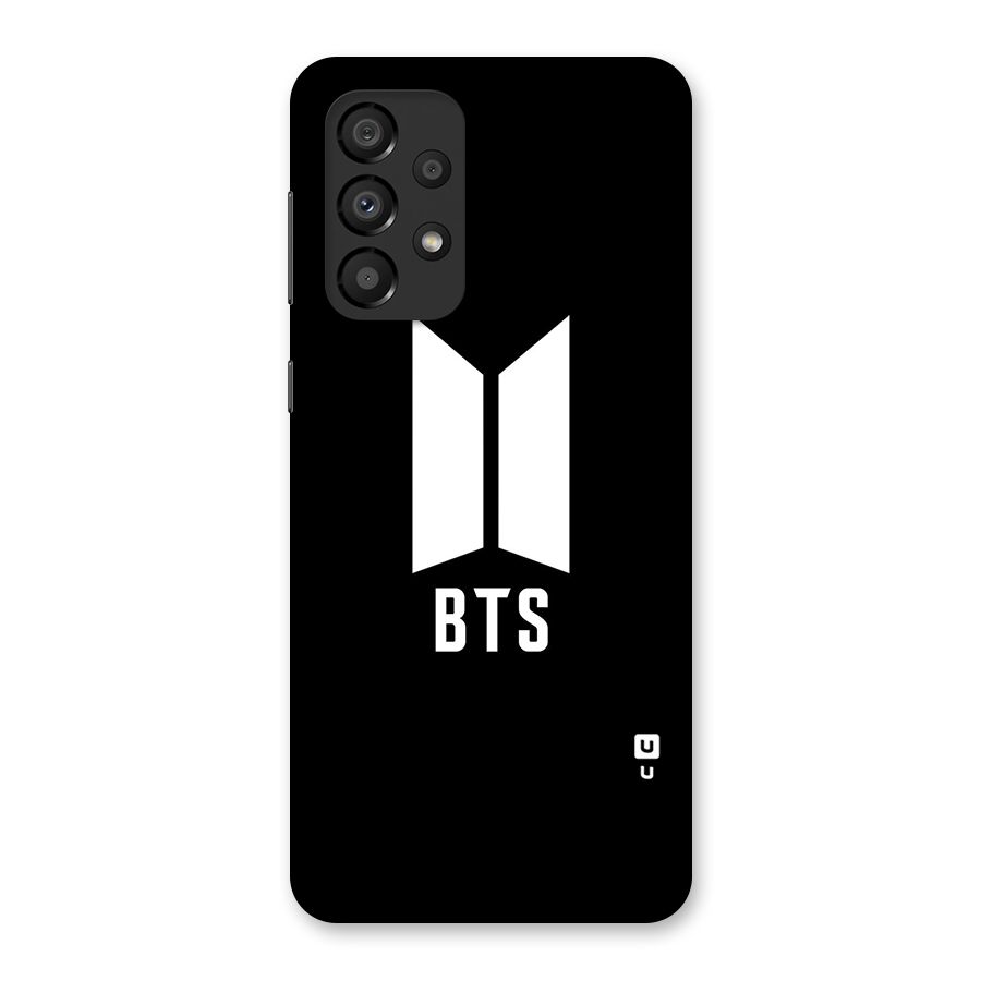BTS Logo Black Back Case for Galaxy A33 5G