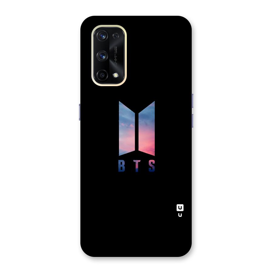 BTS Logo Sky Glass Back Case for Realme X7 Pro