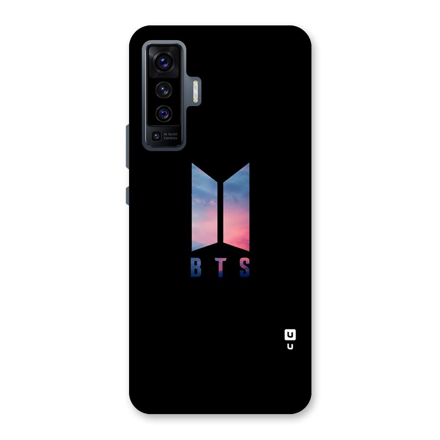 BTS Logo Sky Back Case for Vivo X50