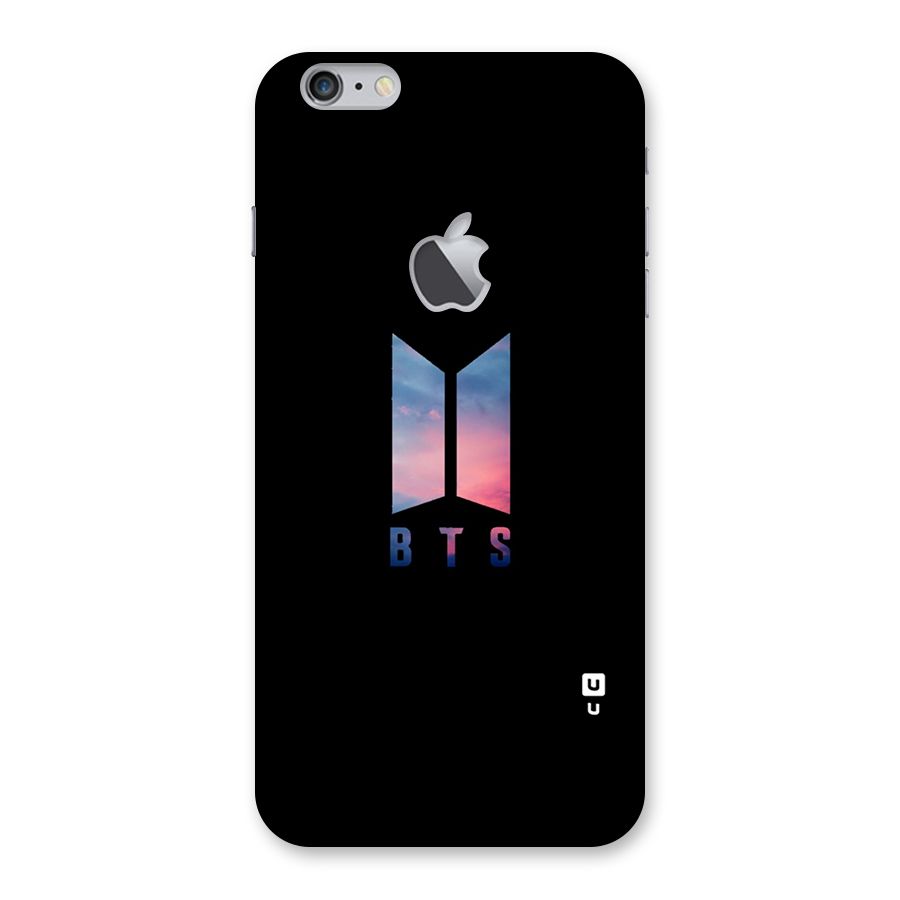 BTS Logo Sky Back Case for iPhone 6 Plus 6S Plus Logo Cut