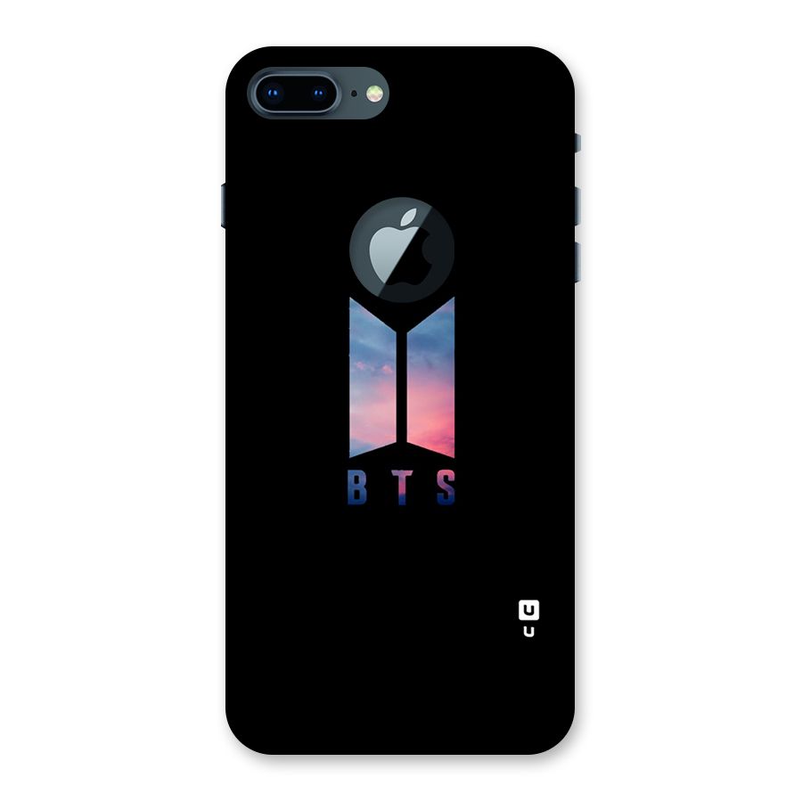 BTS Logo Sky Back Case for iPhone 7 Plus Logo Cut