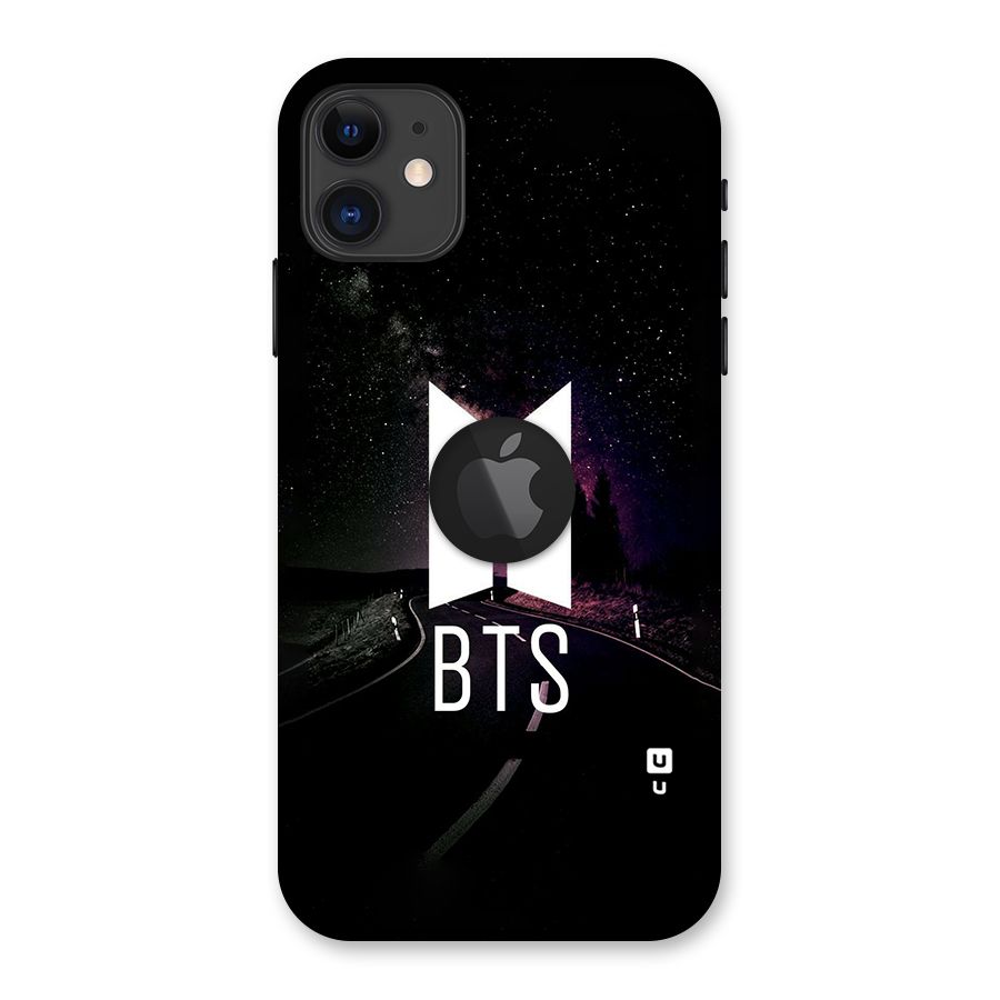 BTS Night Sky Back Case for iPhone 11 Logo Cut