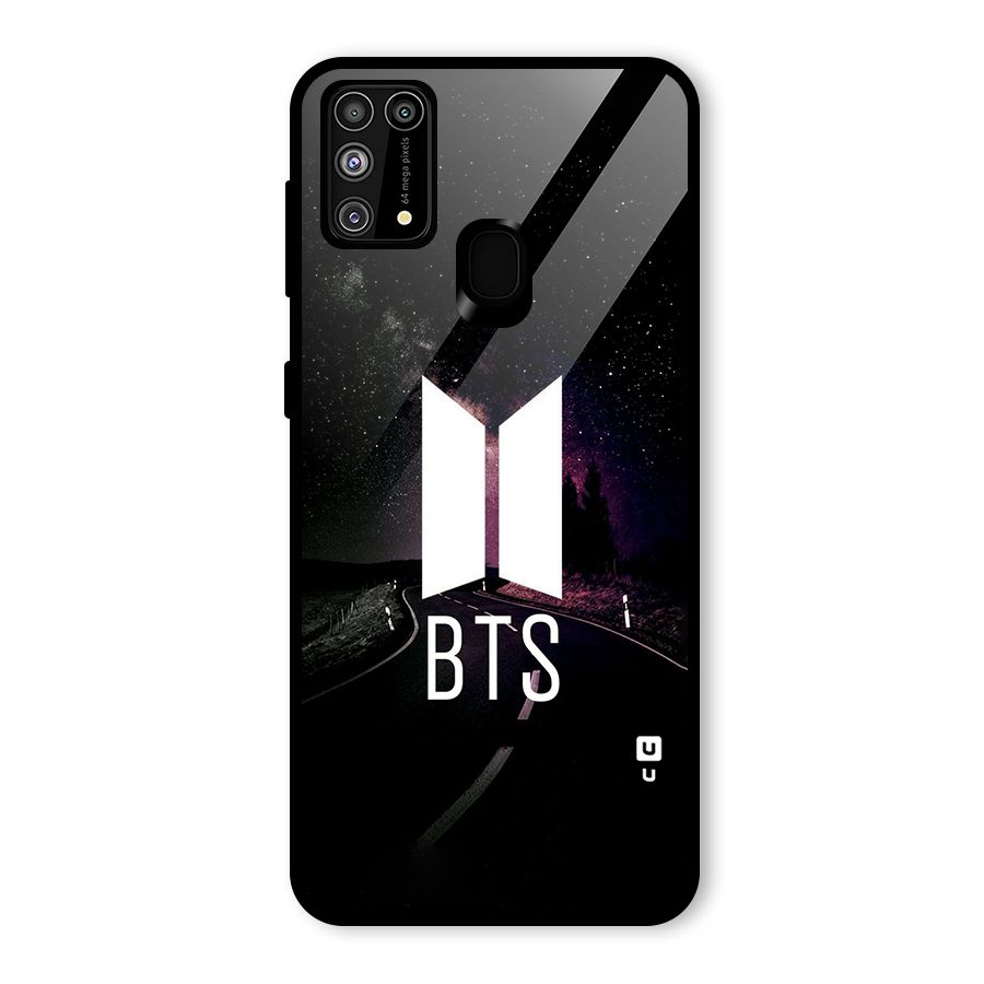 BTS Night Sky Glass Back Case for Galaxy F41
