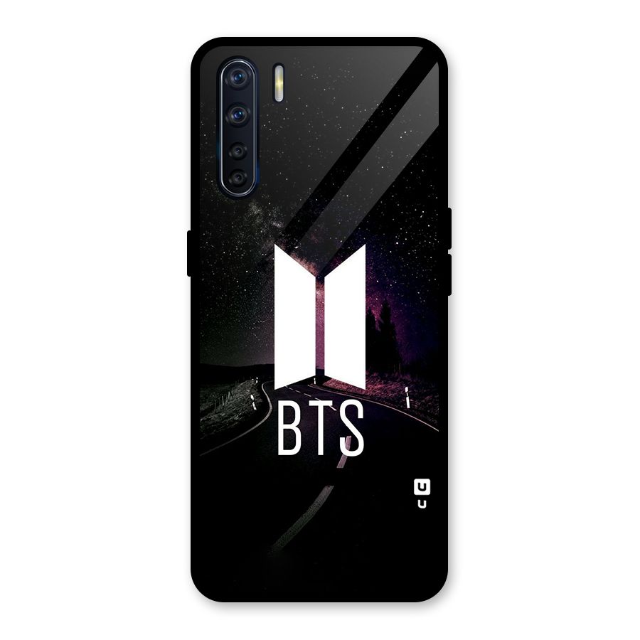 BTS Night Sky Glass Back Case for Oppo F15