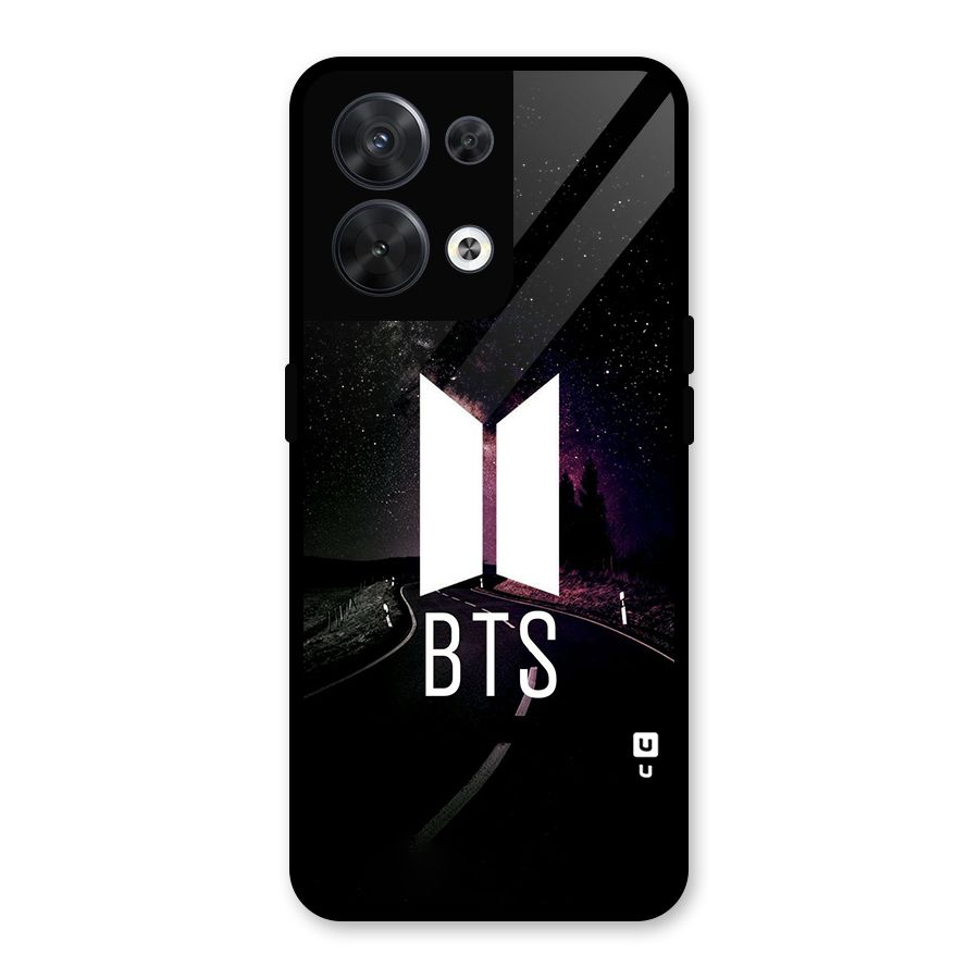 BTS Night Sky Glass Back Case for Oppo Reno8 5G