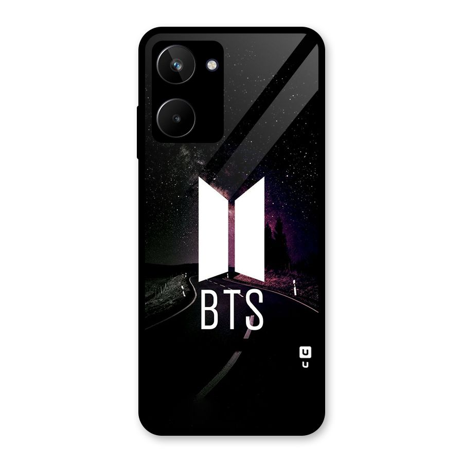 BTS Night Sky Glass Back Case for Realme 10