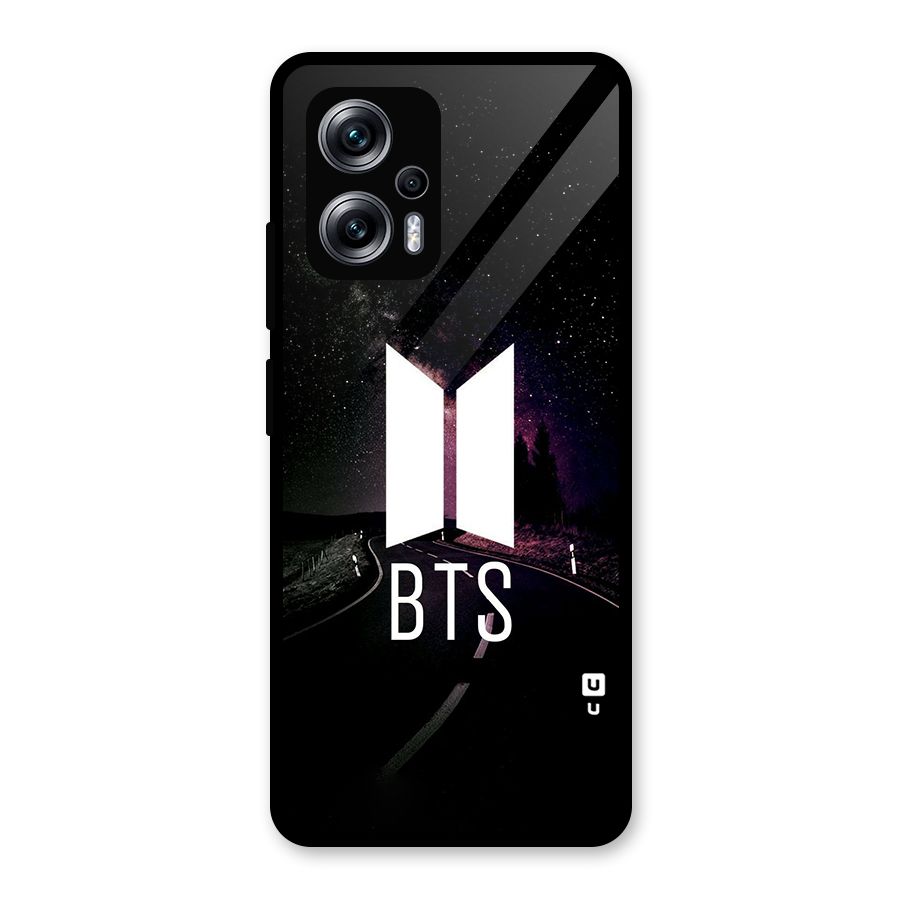 BTS Night Sky Glass Back Case for Redmi K50i