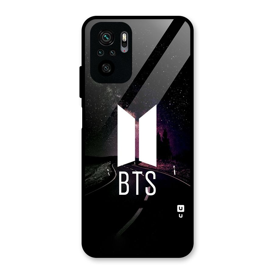 BTS Night Sky Glass Back Case for Redmi Note 11 SE
