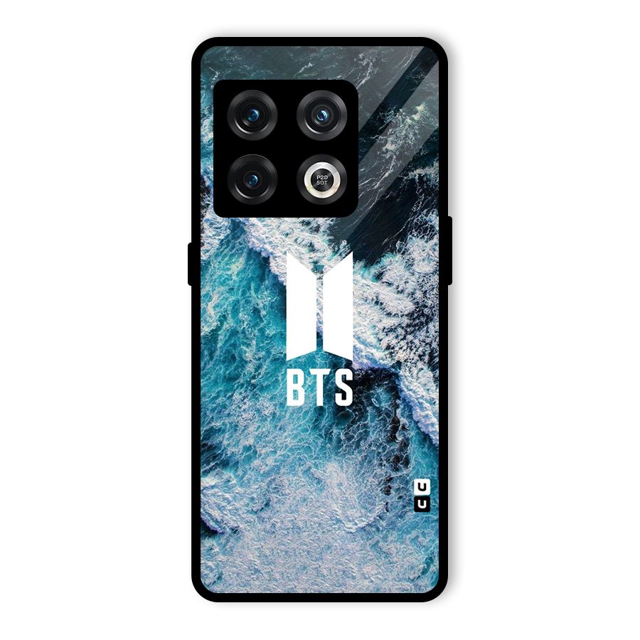 BTS Ocean Waves Glass Back Case for OnePlus 10 Pro 5G