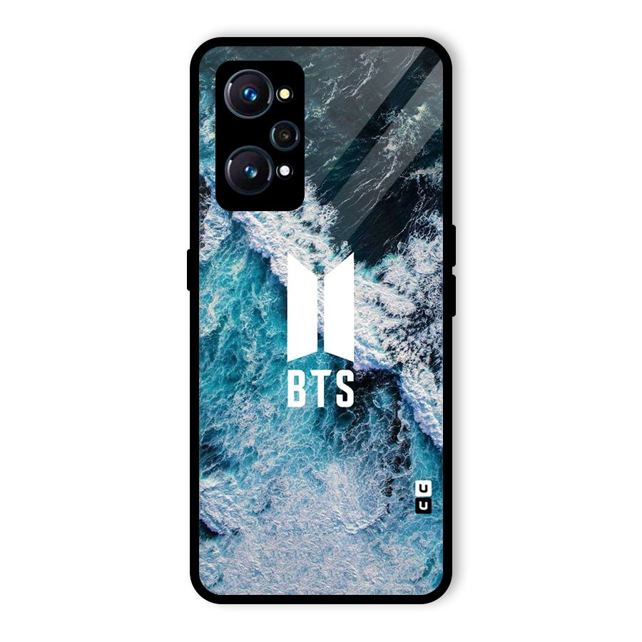 BTS Ocean Waves Glass Back Case for Realme GT 2