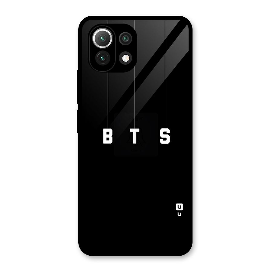 BTS Strings Glass Back Case for Mi 11 Lite NE 5G