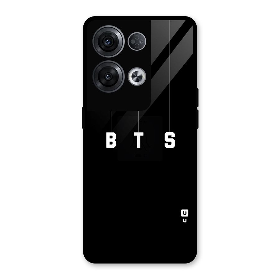 BTS Strings Glass Back Case for Oppo Reno8 Pro 5G