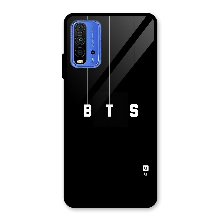 BTS Strings Glass Back Case for Redmi 9 Power