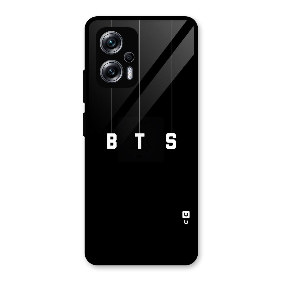 BTS Strings Glass Back Case for Redmi K50i