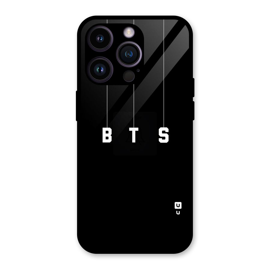 BTS Strings Glass Back Case for iPhone 14 Pro