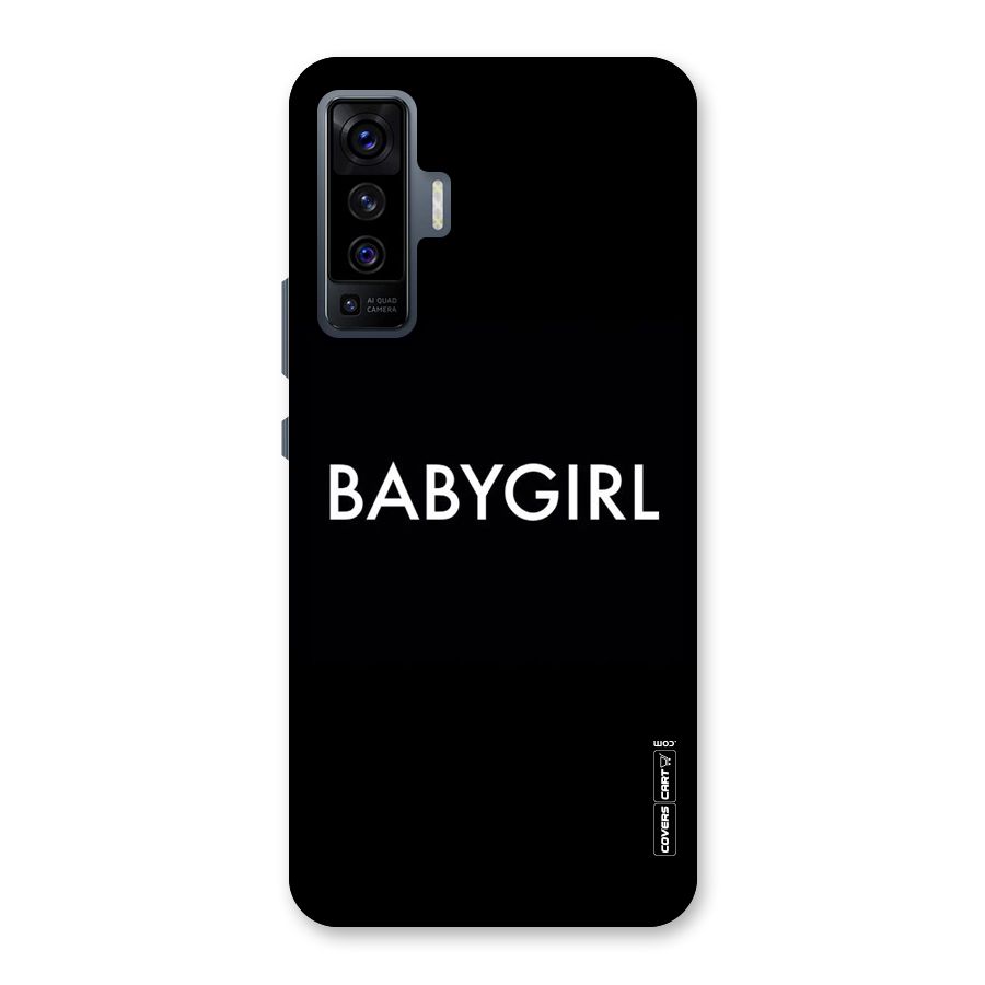 Baby Girl Back Case for Vivo X50
