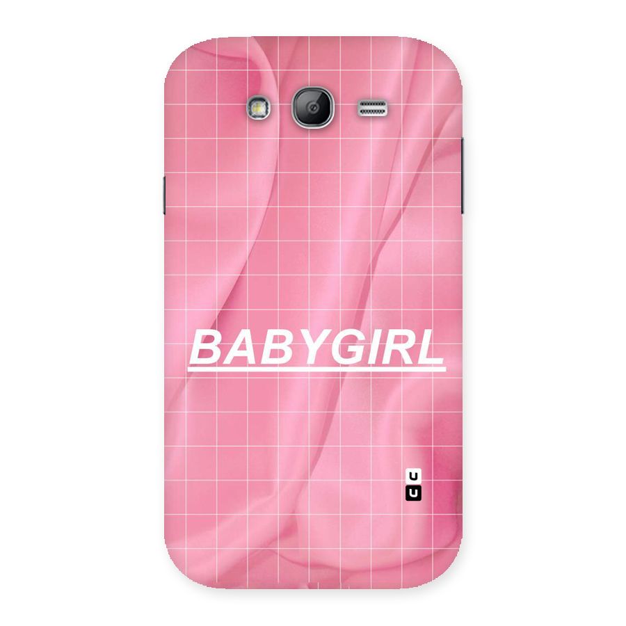 Baby Girl Check Back Case for Galaxy Grand Neo
