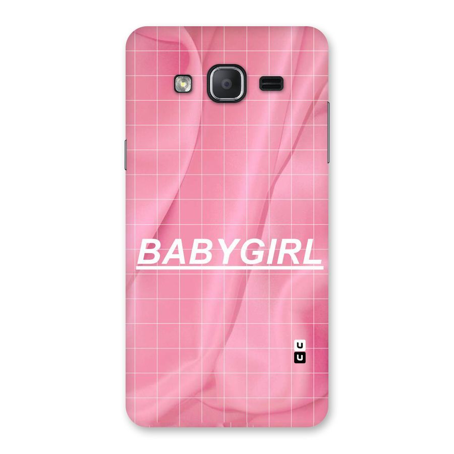 Baby Girl Check Back Case for Galaxy On7 2015