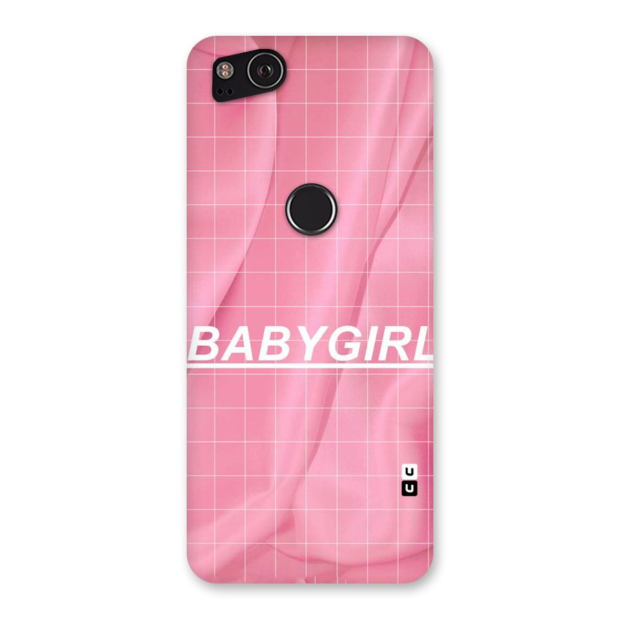 Baby Girl Check Back Case for Google Pixel 2