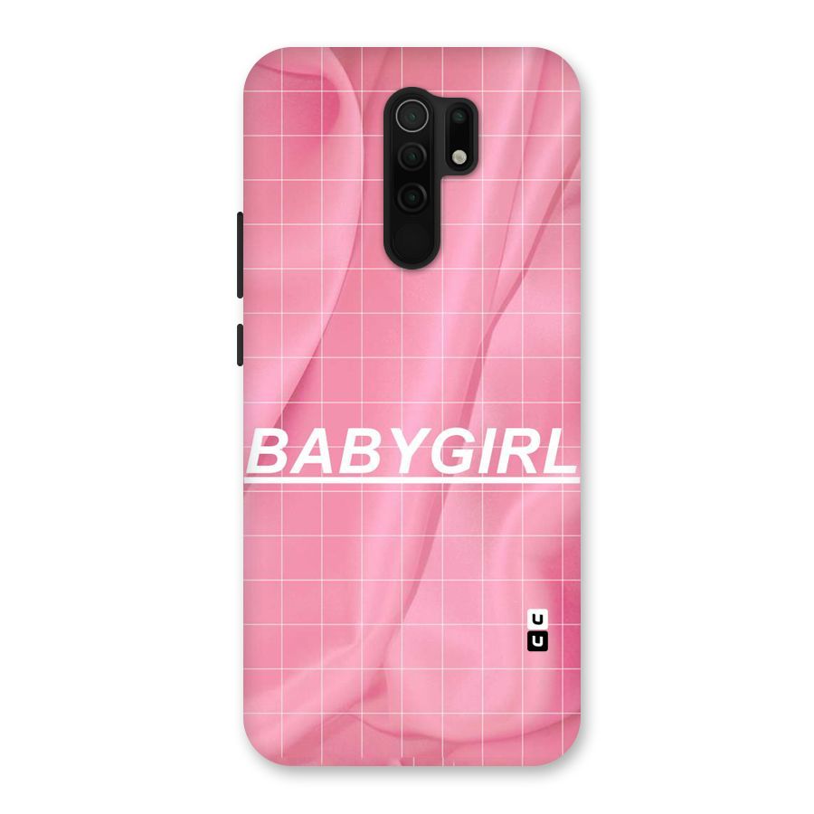 Baby Girl Check Back Case for Poco M2
