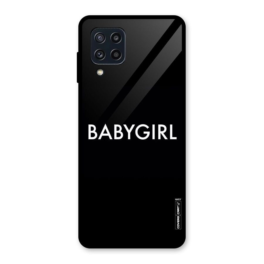 Baby Girl Glass Back Case for Galaxy M32