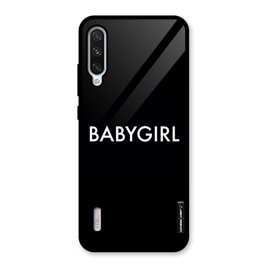 Baby Girl Glass Back Case for Mi A3