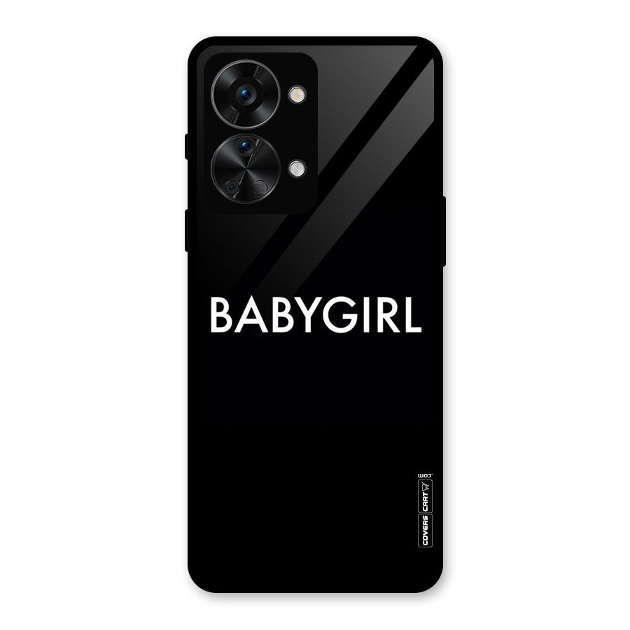 Baby Girl Glass Back Case for OnePlus Nord 2T