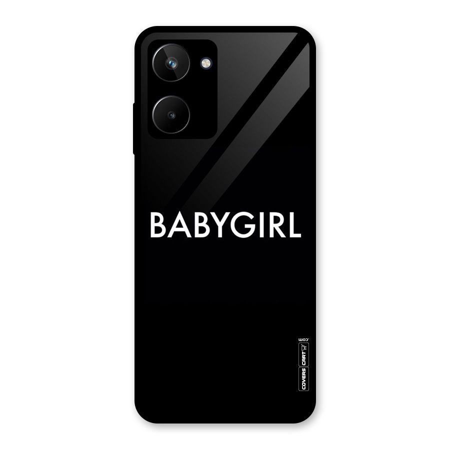 Baby Girl Glass Back Case for Realme 10