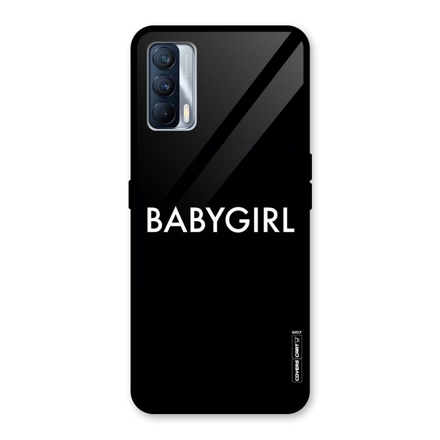 Baby Girl Glass Back Case for Realme X7