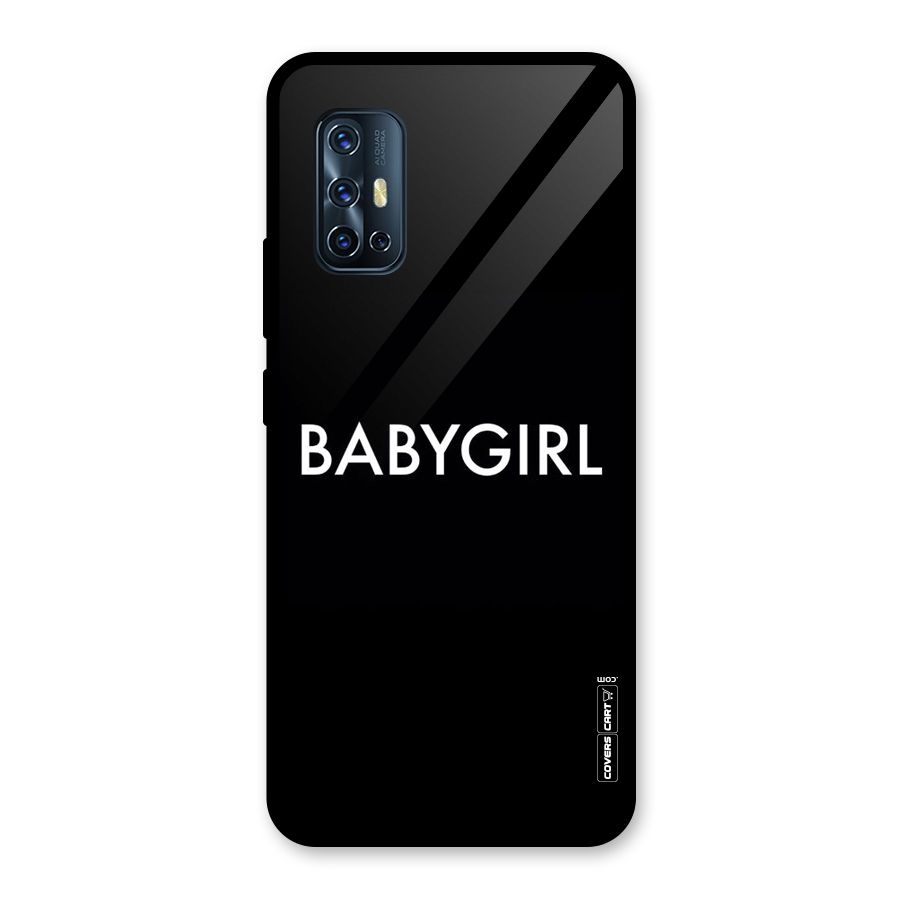 Baby Girl Glass Back Case for Vivo V17
