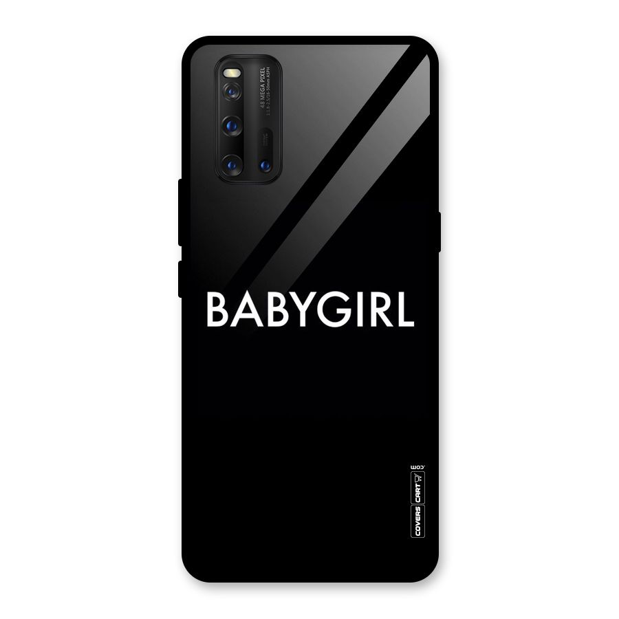 Baby Girl Glass Back Case for Vivo iQOO 3
