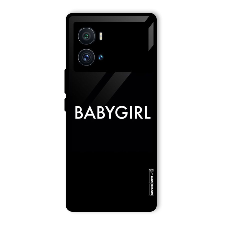Baby Girl Glass Back Case for Vivo iQOO 9 Pro