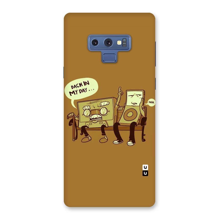 Back In Day Casette Back Case for Galaxy Note 9
