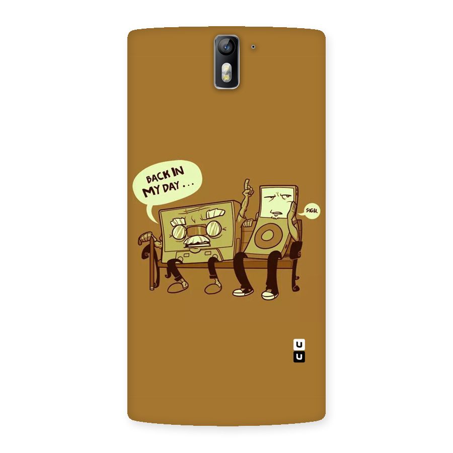 Back In Day Casette Back Case for One Plus One