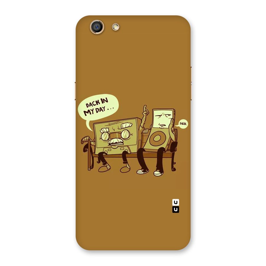 Back In Day Casette Back Case for Oppo F3