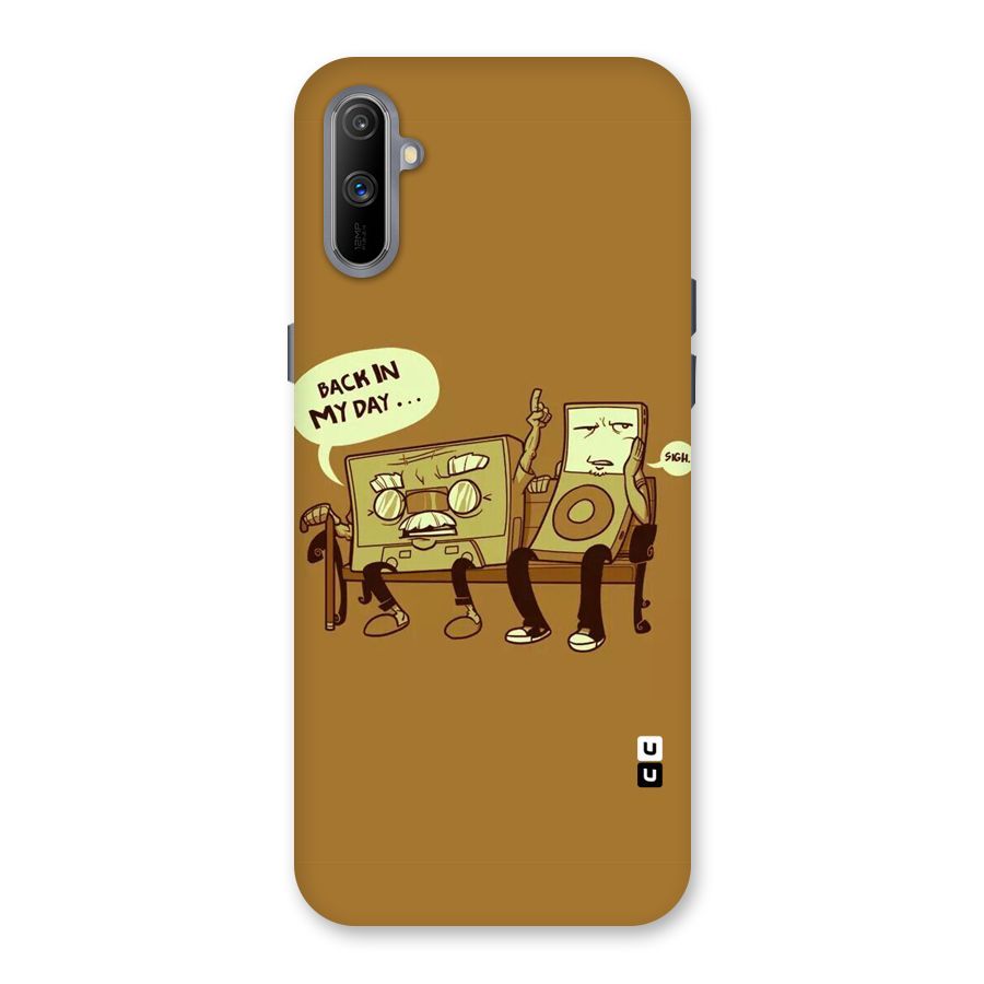 Back In Day Casette Back Case for Realme C3